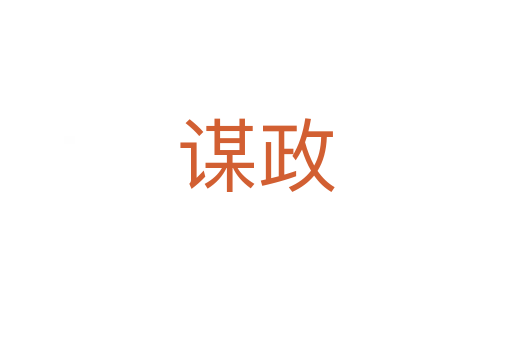 謀政