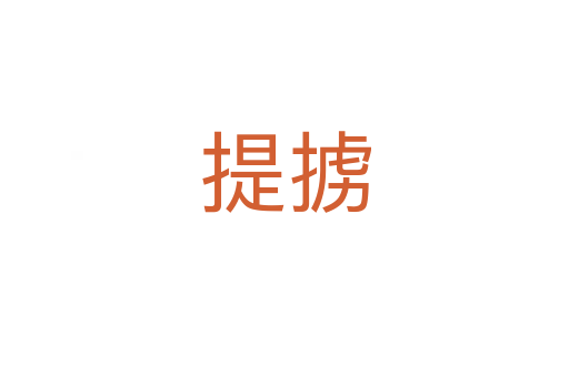 提擄