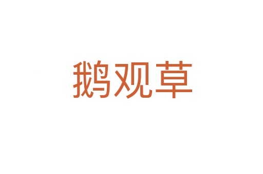 鵝觀草