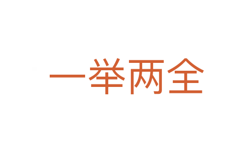 一舉兩全