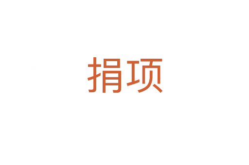 捐項