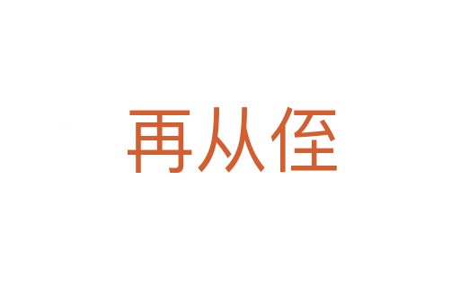 再從侄