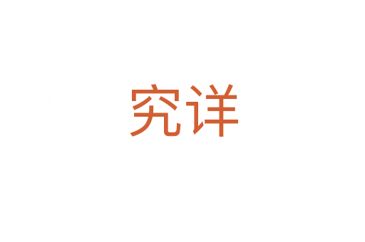 究詳