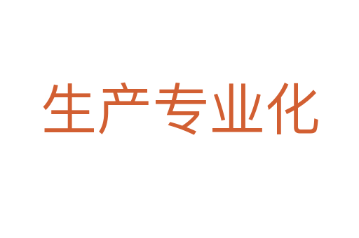 生產專業化