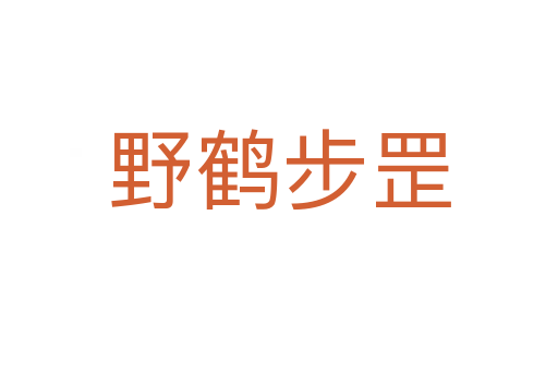 野鶴步罡