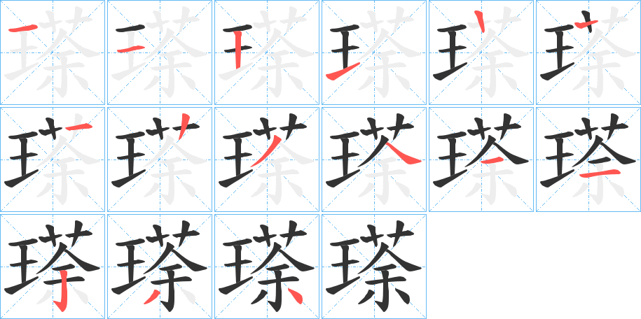 瑹的筆順?lè)植窖菔?>
					
                    <hr />
                    <h2>瑹的基本信息</h2>
                    <div   id=