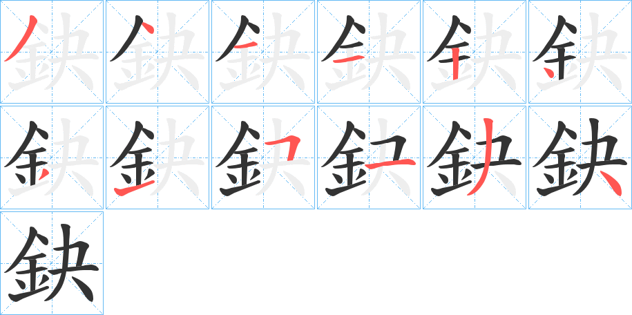 鈌的筆順?lè)植窖菔?>
					
                    <hr />
                    <h2>鈌的基本信息</h2>
                    <div   id=