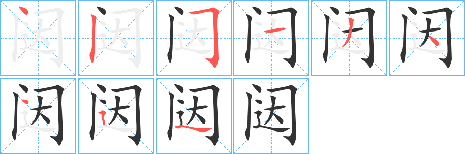 闥的筆順?lè)植窖菔?>
					
                    <hr />
                    <h2>闥的基本信息</h2>
                    <div   id=