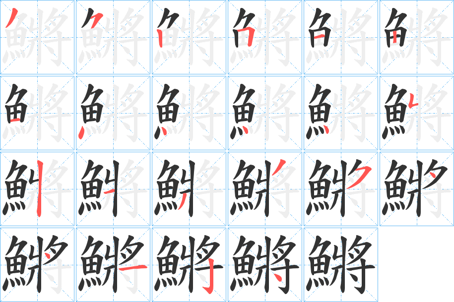 鱂的筆順?lè)植窖菔?>
					
                    <hr />
                    <h2>鱂的基本信息</h2>
                    <div   id=