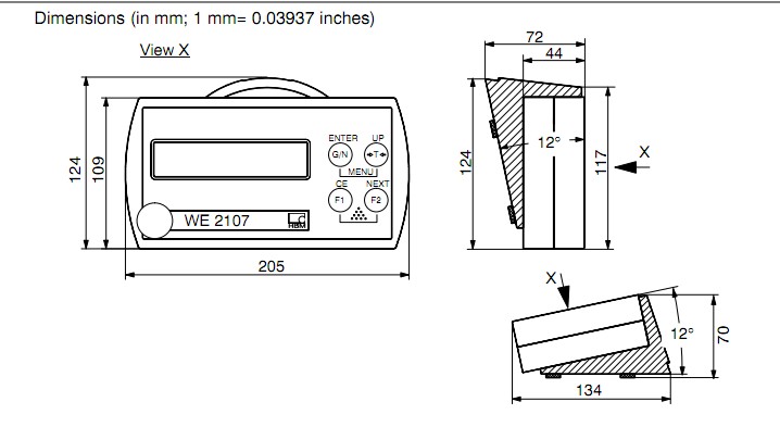 WE2107稱重儀表 WE2107稱重儀表